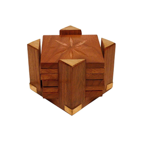 ถาดรองไม้อะคาเซียดีไซน์แบบคลาสสิกอุปกรณ์สำหรับงานเลี้ยงสำนักงาน - Product Image 4