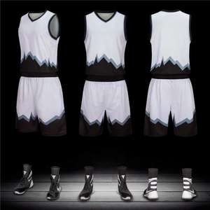 Conjunto de Baloncesto de Alta Calidad 100% Poliéster, Sublimado, de Secado Rápido, Unisex, Uniformes Personalizados OEM - Product Image 4