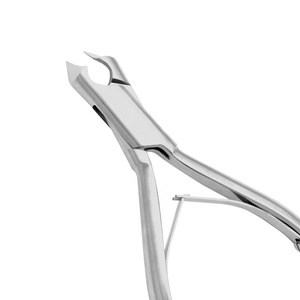 Alicates profesionales para cortar uñas, de media hoja, 14 cm, 17 mm, corte preciso, para podología, cortaúñas de acero inoxidable esterilizable - Product Image 2