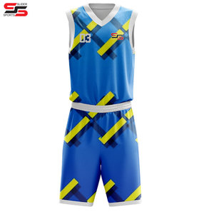 Vente en gros à bas prix maillot de basket-ball vierge personnalisé nouveau design sublimation logo maillot uniforme de basket-ball de l'équipe - Product Image 4