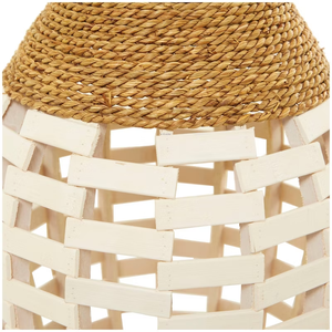 Grand vase tissé en jacinthe d'eau Fabriqué au Vietnam Matériau écologique pour la décoration intérieure et la décoration de la vaisselle Vente en gros - Product Image 2