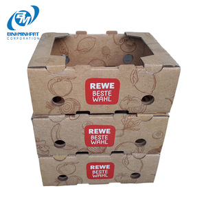 ถาดกระดาษลูกฟูกคุณภาพสูงสําหรับบรรจุภัณฑ์ผักและผลไม้มีตัวเลือกสั่งทําพิเศษต่างๆ - Product Image 2