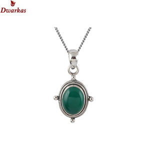 Collier en argent sterling 925 avec pendentif en pierre précieuse de malachite véritable, bijoux faits à la main pour les occasions de fête. - Product Image 2