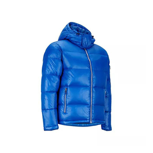 Nouvelle arrivée 2025 vente en gros personnalisé homme hiver bleu doudoune haute qualité mode Style grande taille OEM entretenu personnalisé - Product Image 5