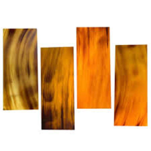 Plaques en corne de buffle de forme carrée, fabriquées à partir de corne de buffle naturelle, adaptées aux magasins à domicile - Product Image 1