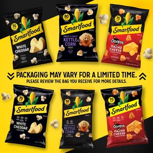 Smartfood <b>Popcorn</b>, White Cheddar, 1 Ounce (Pack of 64) - Product Image 2