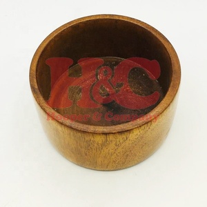 Nuevo Tazón para Afeitar de Madera Sostenible, Hecho a Mano, Profesional, de Primera Calidad, con Empaque Personalizado con Logotipo - Product Image 2