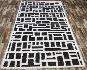 Alfombras Personalizadas de Lana de Pelo Largo, Tejido Plano, con Estampado Digital Grande, Antideslizantes, para Decoración de Salas de Estar - Product Image 4