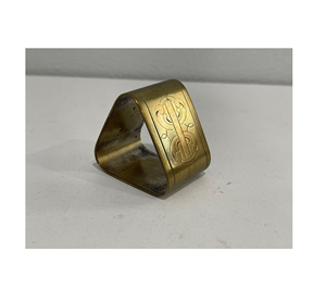 Brass Napkin Ring Fabulous Design Top Demanding <b>Birthday</b> Party Events Tableware Napkin Ring Luxury Design Best Price - Product Image 3