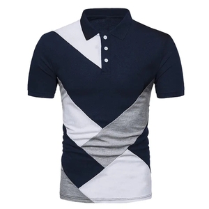 Wholesale Casual <b>Men</b> Polo <b>Shirt</b> Short Sleeve Breathable 100% High Quality Polyester Cotton Polo <b>Shirt</b> For <b>Men's</b> OEM Service - Product Image 1