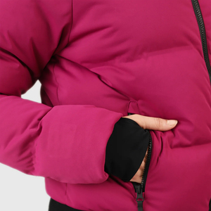 Precio barato, chaqueta acolchada lisa en blanco, recién llegada, prendas de vestir cálidas de invierno, chaquetas acolchadas de burbujas para mujer - Product Image 5