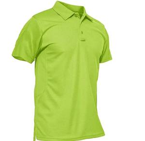 Camisetas Polo de manga corta de golf de verano con logotipo personalizado Camiseta polo deportiva transpirable para hombres de alta calidad - Product Image 2