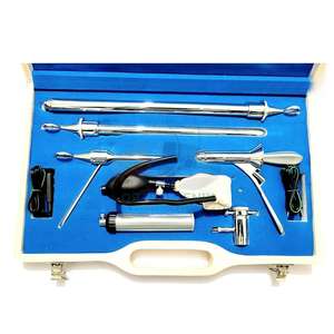 OB Sigmoïdoscope Set Proctoscope Anoscopeear Pince en acier inoxydable Jeu d'instruments manuels Certifié CE Classe II Modèle OG-47 - Product Image 1
