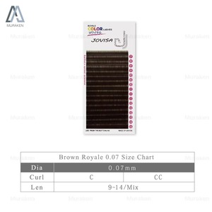 Estuche para extensiones de pestañas postizas CC Curl - Product Image 5