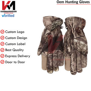 OEM Camo <b>Hunting</b> <b>Gloves</b> Custom Logo <b>and</b> Colors Available OEM <b>Hunting</b> <b>Gloves</b> Manufacturer Warm Thermal Lining Ready to Ship - Product Image 3