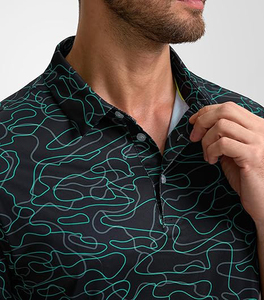 Fabrication de vêtements souples Services OEM Vente en gros Meilleurs t-shirts polo tricotés pour hommes - Product Image 4