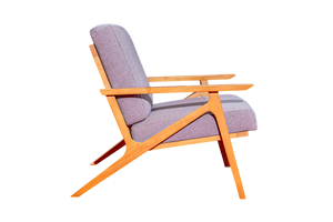 Silla de ocio moderna de mediados de siglo, salón de madera duradero con cojines para el hogar, sala de estar, apartamento, Hotel, muebles de Villa - Product Image 3