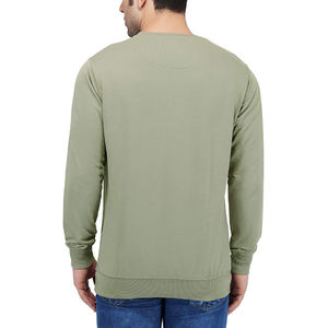 Sweat-shirts pour hommes en molleton 100% coton, manches longues, de haute qualité, design personnalisé, vente en gros - Product Image 3