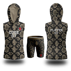 Logotipo personalizado Bandera americana Ropa de fútbol Transpirable 7V7 7on7 Conjuntos de camisetas Tallas grandes Uniformes de fútbol de diseño personalizado para niños - Product Image 1