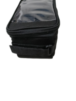 Nouveau sac avant de vélo en Polyester recyclé de couleur noire élégante sac de support Mobile de Cycle étanche pour sac de vélo unisexe
