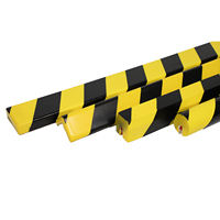 Protection d'angle en mousse PU jaune et noire anti-collision pour entrepôt et atelier, personnalisable OEM