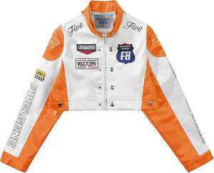 เสื้อแจ็คเก็ตเบสบอลกันลมคุณภาพสูงพร้อมโลโก้สั่งทำพิเศษสำหรับผู้หญิงและผู้ชายไซส์ใหญ่สำหรับเล่นกีฬาฤดูหนาว - Product Image 1