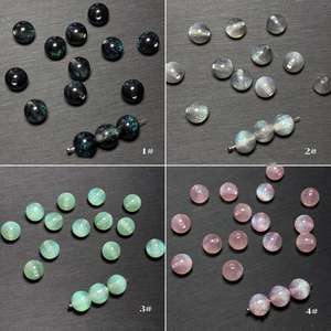 Collar y Pulsera de Cuentas de Resina Multicolor, Ecológicos y Personalizables, Estilo Ángel, Regalos de Boda y Compromiso - Product Image 3