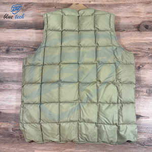Vente en gros sur mesure Gilet bouffant à fermeture éclair léger et décontracté Gilets d'extérieur d'hiver résistants à l'eau bon marché - Product Image 5