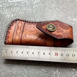 Gaine en cuir faite à la main de haute qualité pour couteaux Top OEM & ODM finition cousue à la main - Product Image 5