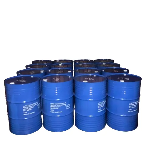 Lattice di alta qualità 60 PCT DRC ammoniaca come richiesta del cliente di gomma bianca lattice liquido prezzo all'ingrosso