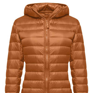 Breathable Puffer <b>Jackets</b> <b>Women</b> OEM Custom Warmth Street Wear Fashionable Hooded Collar Winter Casual Style Puffer <b>Jacket</b> <b>Women</b> - Product Image 1
