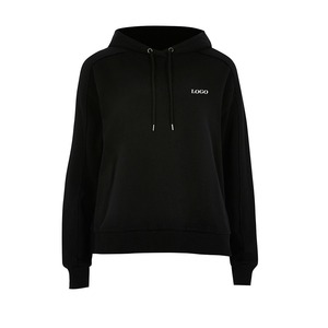 Haute qualité à manches longues sur la taille goutte épaule femmes hiver polaire chemises pull à capuche avec poche pour les femmes 2026 - Product Image 1