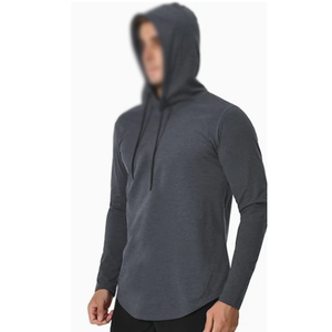 Sweats à capuche pour hommes de haute qualité pull à capuche en coton personnalisé logo de broderie t-shirts à capuche en coton sweats à capuche pour hommes - Product Image 1