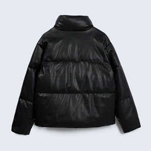 2023ใหม่เสื้อโค้ทสตรีสำหรับฤดูหนาวเสื้อแจ็คเก็ตขนเป็ดน้ำหนักเบาหนังแท้ระบายอากาศได้ดี - Product Image 2