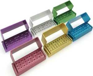 Gagets de Implantes Dentales Plateados de 30 Agujeros, Instrumentos Quirúrgicos de Múltiples Colores para Dientes - Product Image 1