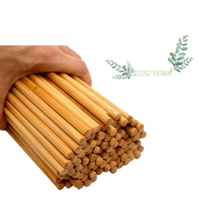 ชุดตะเกียบไม้ไผ่แบบใช้แล้วทิ้งโลโก้สลักด้วยเลเซอร์จาก Eco2go เวียดนาม - Product Image 4