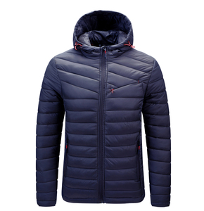 Chaqueta Acolchada con Capucha para Hombre de Lujo, Ligera, Cálida, Cortavientos, Transpirable, 100% Fibra de Bambú para Senderismo, Viajes y Uso Casual al Aire Libre - Product Image 6