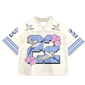 Camiseta de Fútbol Transpirable de Malla, Tejido de Poliéster, Impresión por Sublimación, Impresión Digital Personalizada para Hombre y Mujer - Product Image 5