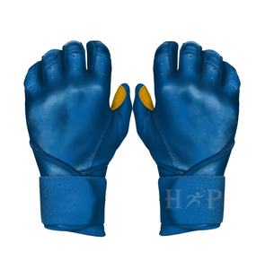 Guantes de bateo de béisbol y softbol de cuero para hombre de la mejor calidad Técnicas transpirables e impresas - Product Image 1