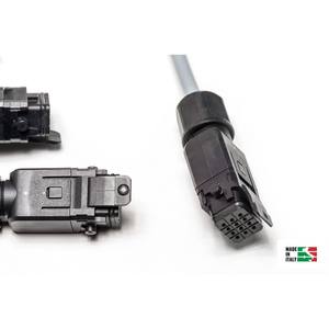 ชุดสายไฟตัวเชื่อมต่อแบบปิดผนึก12พินชุดประกอบสายเคเบิลที่ทนทานสำหรับอุตสาหกรรมอัตโนมัติและเครื่องจักร - Product Image 2