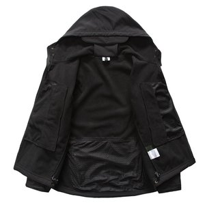 Premium Quality Winter Outdoor Windproof <b>Lightweight</b> Unisex Softshell <b>Jacket</b> Canvas Stand Waterproof Quick Dry Eco-Friendly - Product Image 3