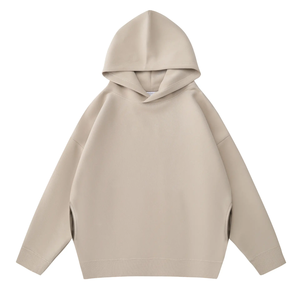 เสื้อครอปมีฮู้ดผ้าคอตตอนผ้าฟลีซแบบปรับแต่งได้ - Product Image 4