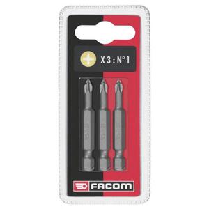 Embouts haute performance Facom série 6 pour vis à tête cruciforme Phillips, accessoires pour outils électriques - Product Image 5