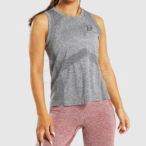 Camiseta sin Mangas de Algodón para Mujer, Transpirable, Informal, con Logotipo Estampado en la Parte Delantera, OEM - Product Image 1