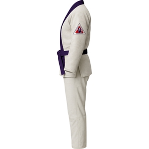 Personalizado 100% algodón 360g Kimono duradero Jiu-jitsu Gi BJJ Karate transpirable entrenamiento de artes marciales uniforme de competición frontal - Product Image 4