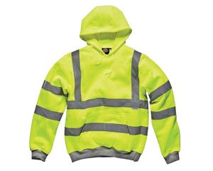 Sudadera con Capucha de Seguridad de Alta Visibilidad con Logotipo Personalizado Promate International, Sudadera Reflectante de Forro Polar Impermeable con LED Intermitente para Hombre, Invierno - Product Image 3