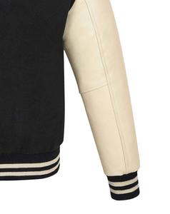 แจ็คเก็ตเบสบอลมีตัวอักษรใส่ได้ทั้งชายและหญิงเสื้อแจ็กเก็ตทีมตัวแทนมหาวิทยาลัยแบบลำลองปักโลโก้ได้ตามต้องการ - Product Image 5