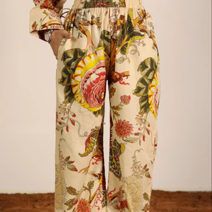 Bán buôn tinh khiết cotton in màu be và đa 100% cotton <span class=keywords><strong>gingham</strong></span> quần đầy đủ đàn hồi eo Thoải mái Quần Ngủ Đồ ngủ - Product Image 1