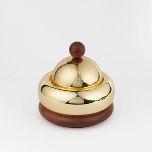 Marmite arabe en métal avec support en bois, réchaud alimentaire, récipient, plat à chafing, casserole, marmite pour les fêtes, utilisation de service - Product Image 5