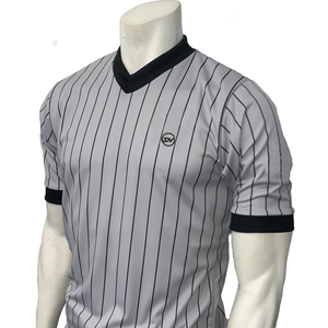 เสื้อมวยปล้ำลายทางผ้าโพลีเอสเตอร์เกรดน้ำหนักเบาเสื้อสำหรับแข่งขันกับเจ้าหน้าที่ OEM/ODM - Product Image 3